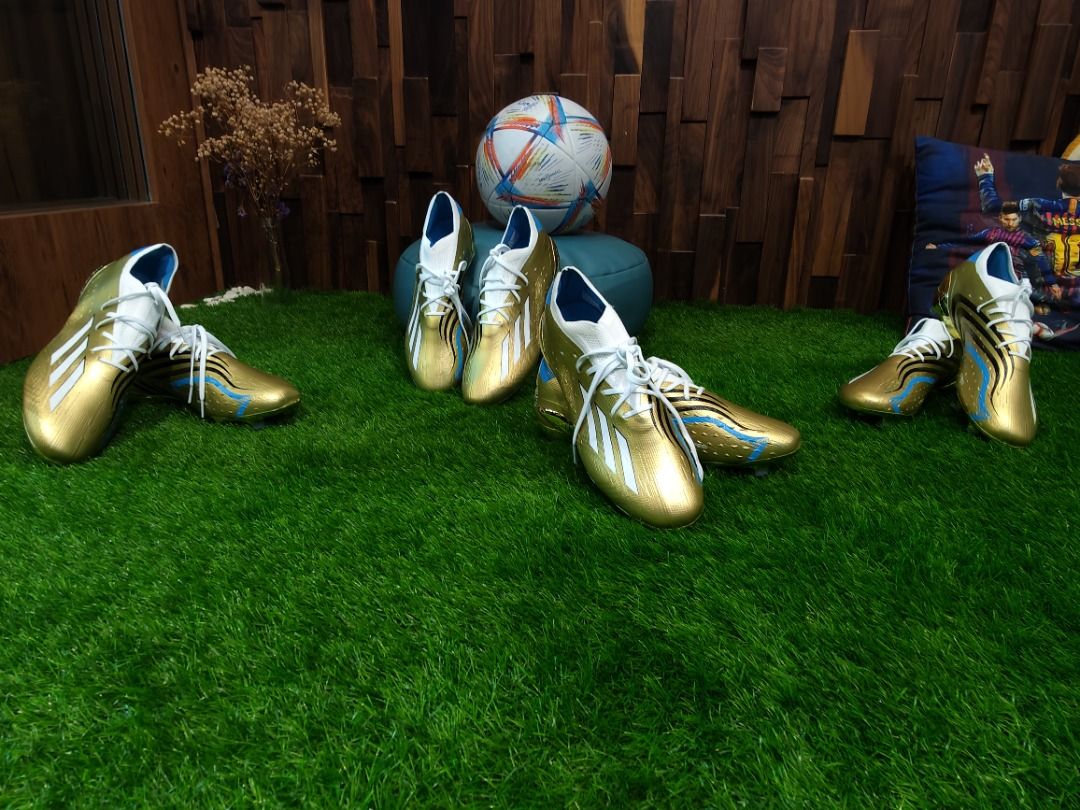 Gold messi sales football boots