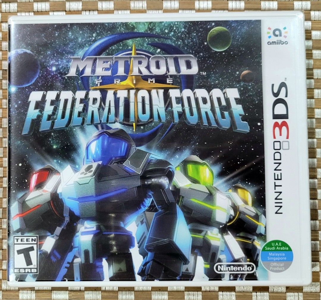 Metroid Prime Federation Force Nintendo 2DS 3DS