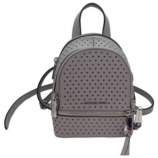 Michael kors outlet perforated backpack
