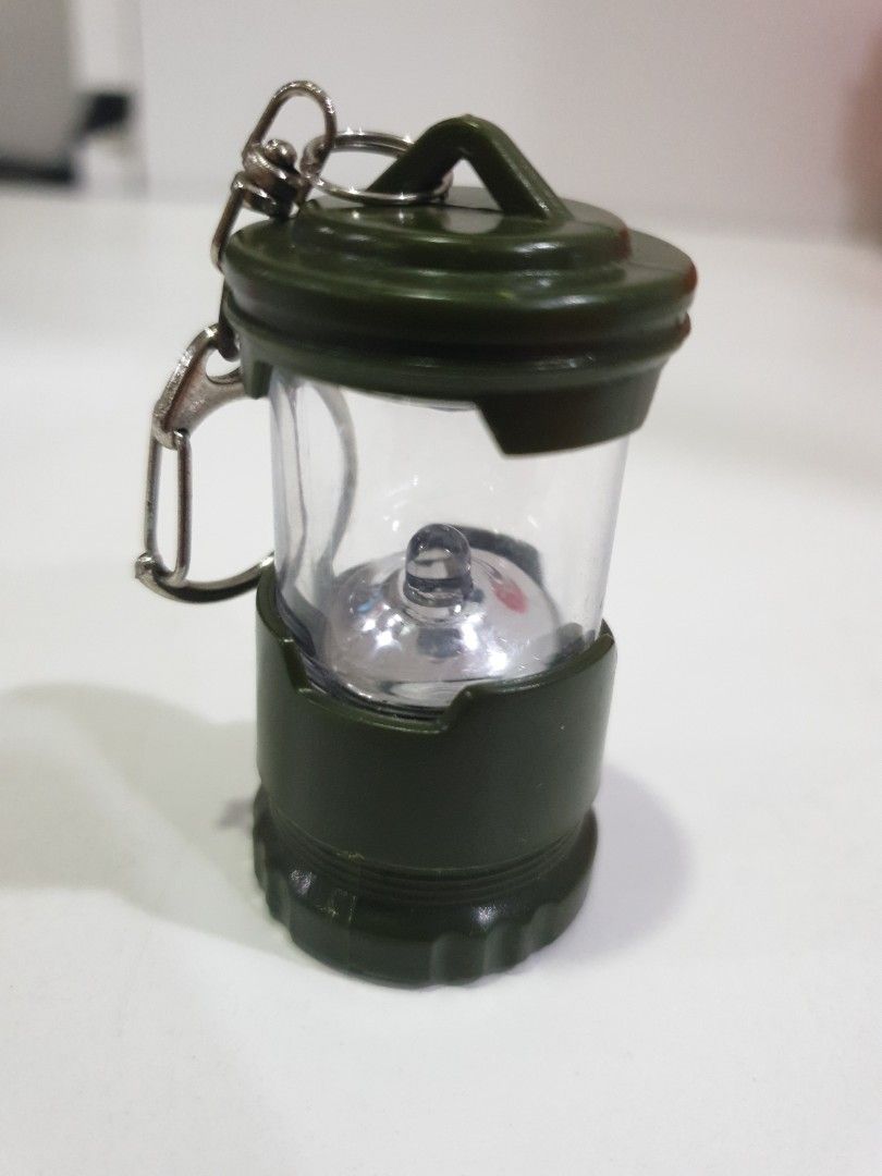 Mini lantern keychain top