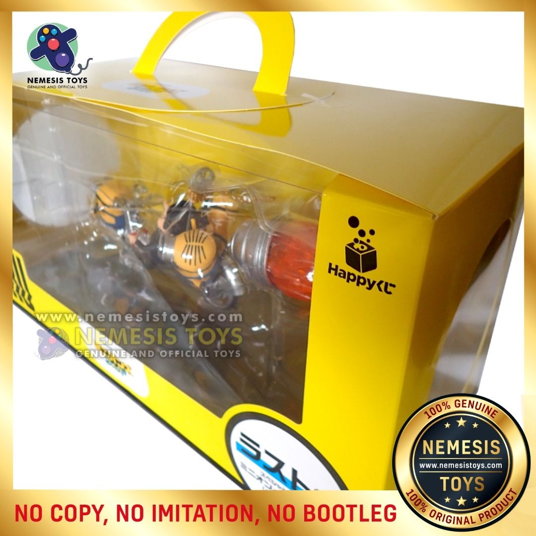 Minions and Young Gru (Bike Chase) Last Prize Figure Happy Kuji ...