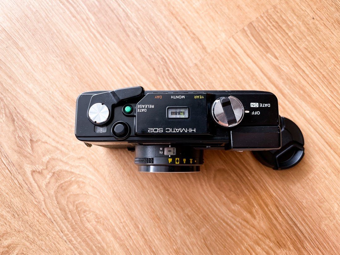 Minolta himatic SD2 manual zone focusing point & shoot film camera, Photography, Cameras on