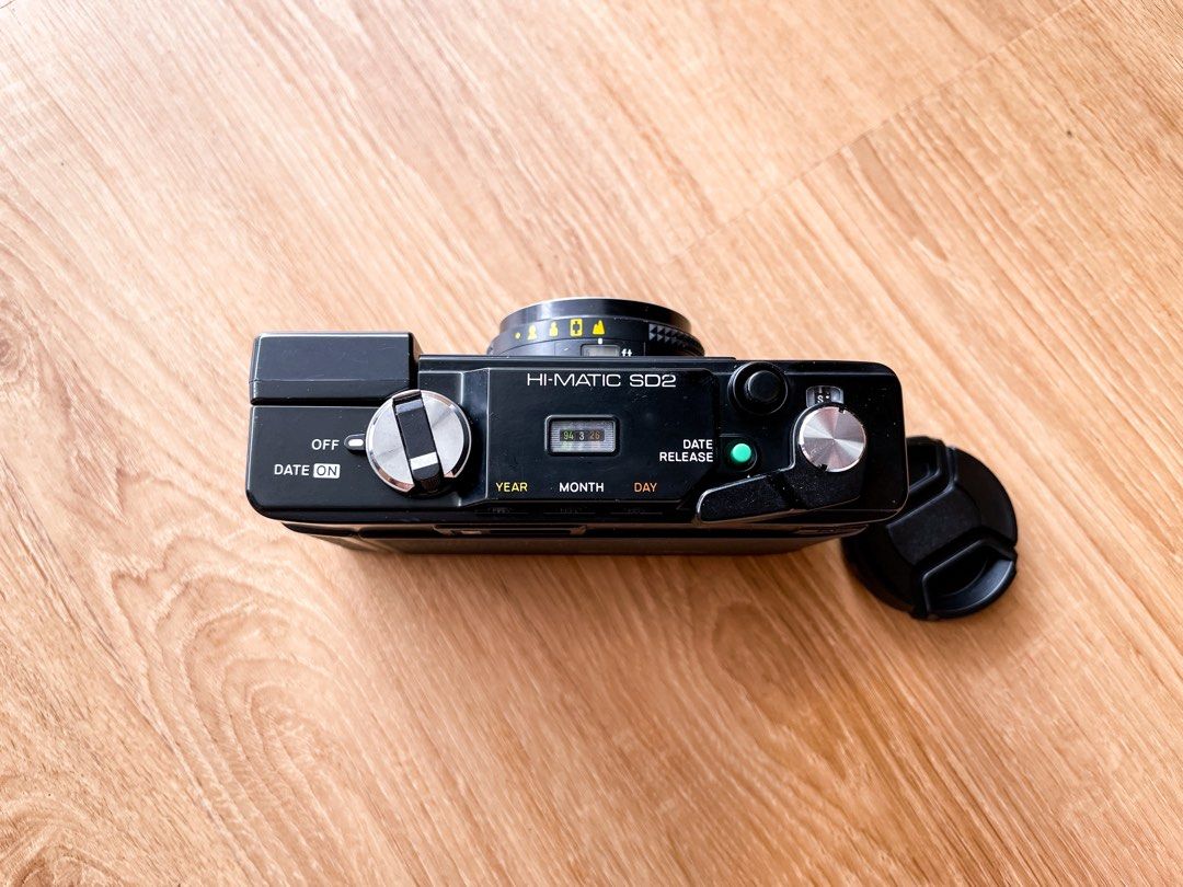 Minolta himatic SD2 manual zone focusing point & shoot film camera, Photography, Cameras on