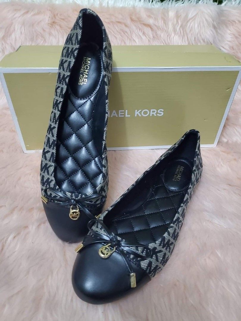 Michael kors melody toe cap ballerinas hot sale