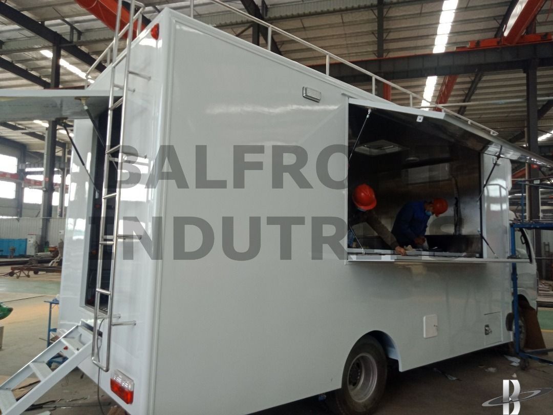 Mobile Kitchen Truck Mounted Vehicle, Commercial & Industrial ...