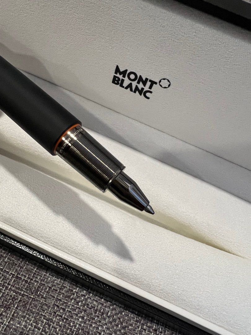 Montblanc m ultra black ballpoint pen clearance