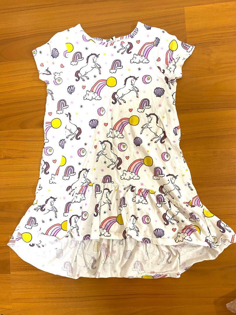 Unicorn dress for 2 year old cheap