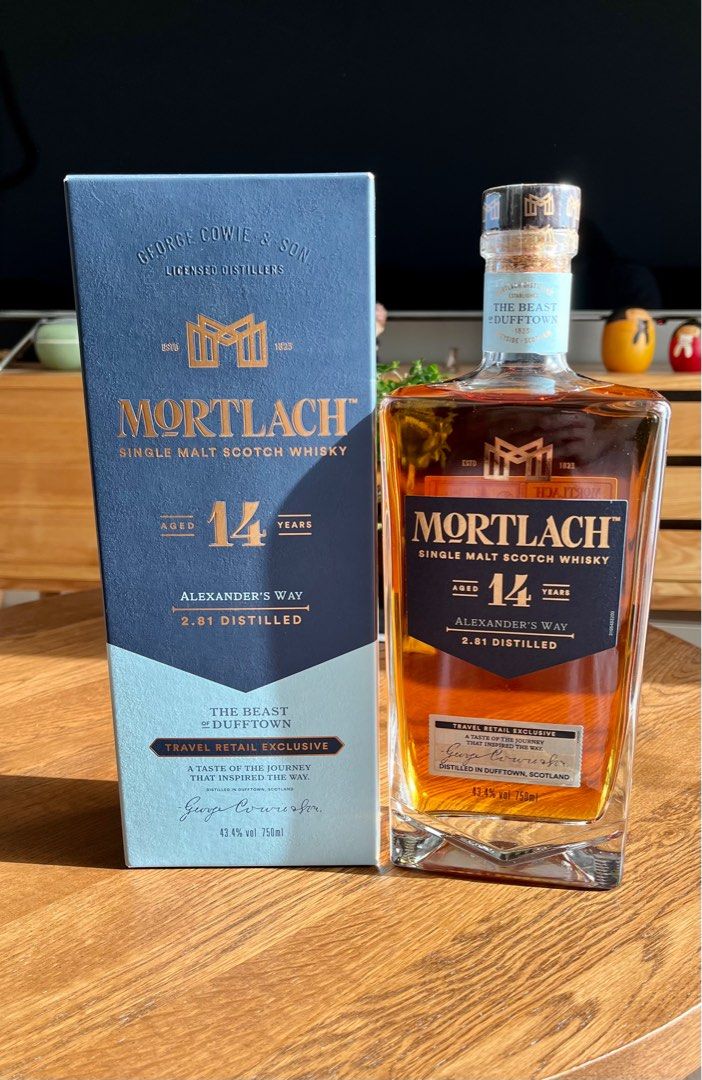 Mortlach 14 Year Old Single Malt Scotch Whisky, 嘢食 & 嘢飲, 酒精飲料 Carousell