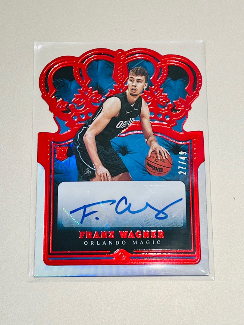 NBA Card❗️2021-22 PANINI CROWN ROYALE FRANZ WAGNER