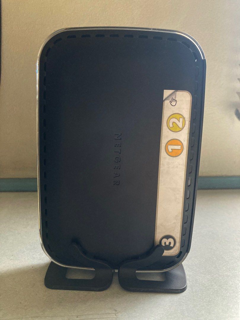 Netgear Wireless Router (Category: Networking) located in Manila. Submitted by daddythrifter (Listing ID 1212883059, Image 1). Description: Netgear N150 WNR1000 .