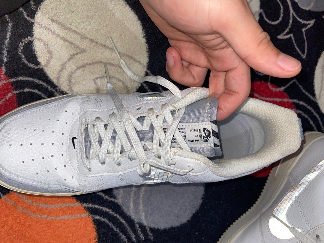 air force 1 under construction white