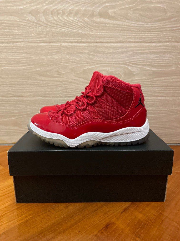 Jordan retro 11 preschool size 3 sales