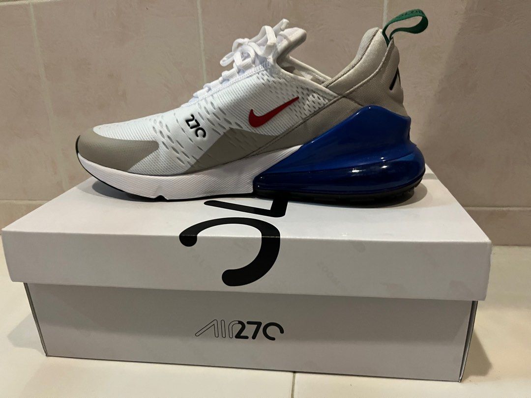 Nike Air Max 270 White university red Men s Fashion Footwear
