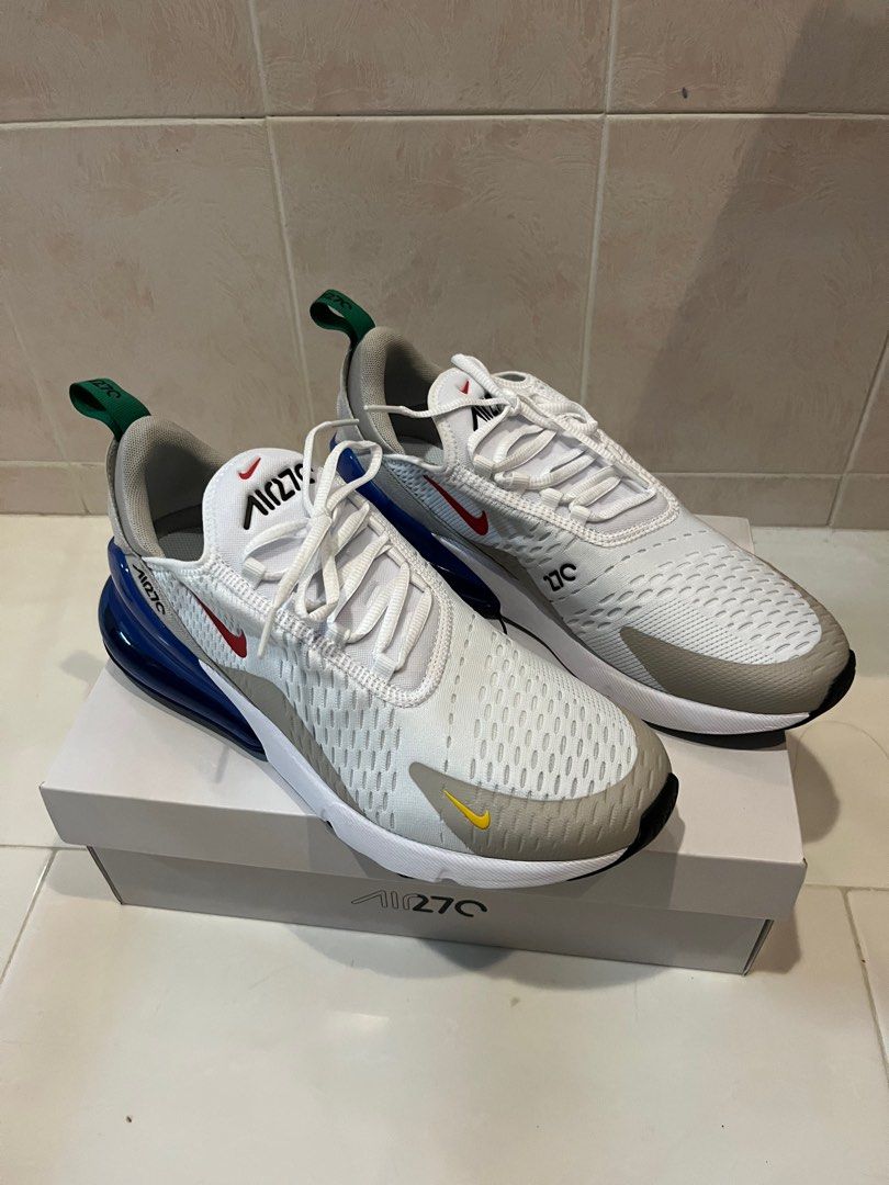Nike Air Max 270 White university red Men s Fashion Footwear