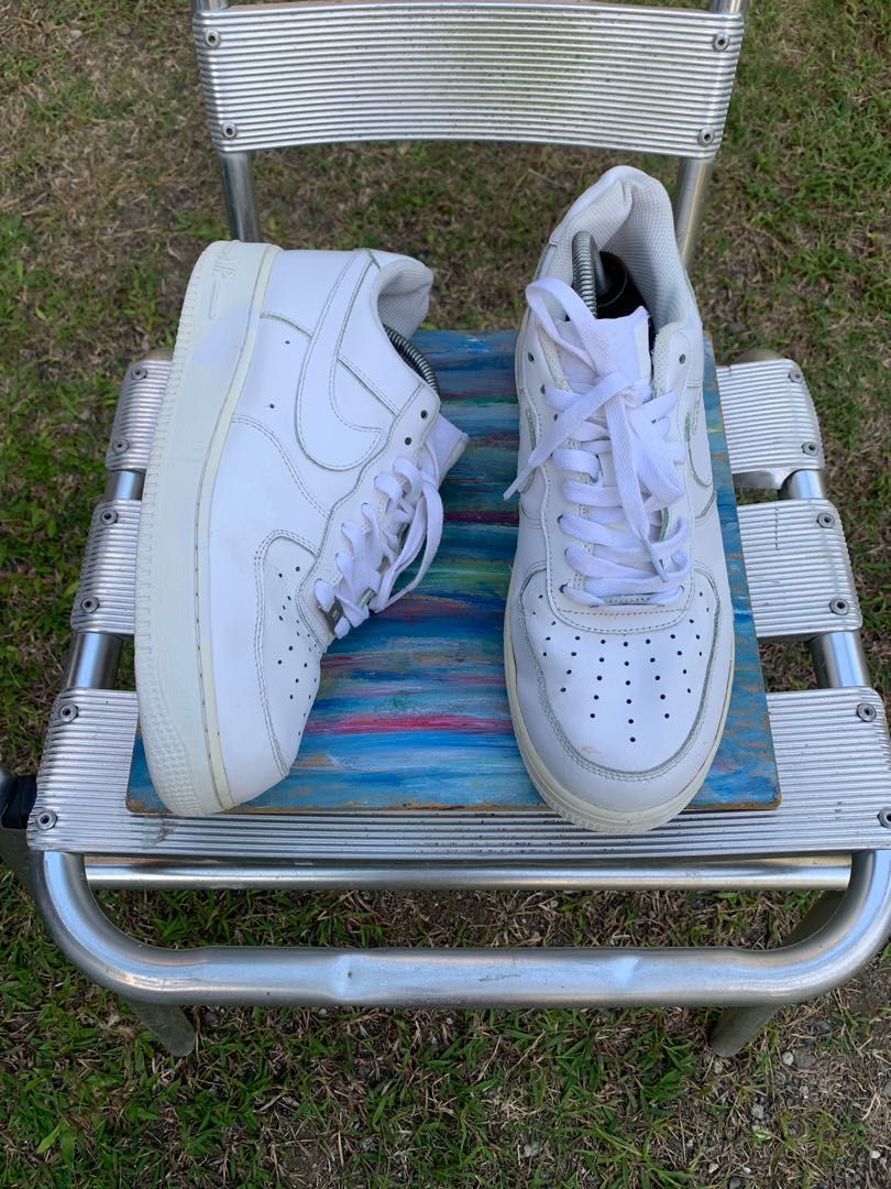 triple white air forces
