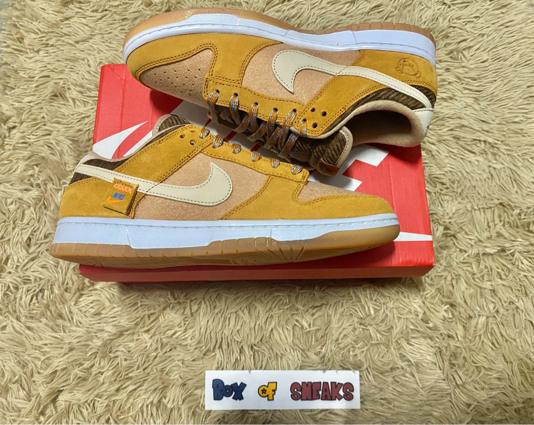 dunk low yellow bear