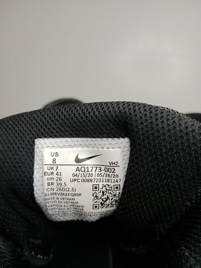 nike ebernon mid black