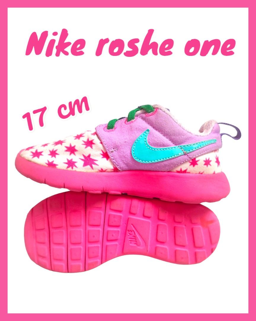 Nike Roshe one pink star kids Babies Kids Babies Kids