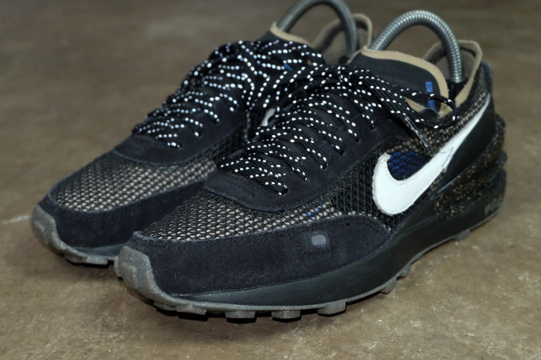 Nike Waffle One Black/Iron Grey, Men's Fashion, Footwear, Sneakers