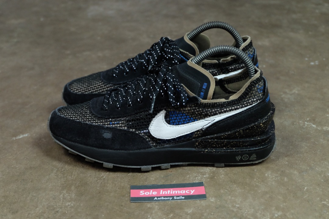 Nike Waffle One Black/Iron Grey, Men's Fashion, Footwear, Sneakers