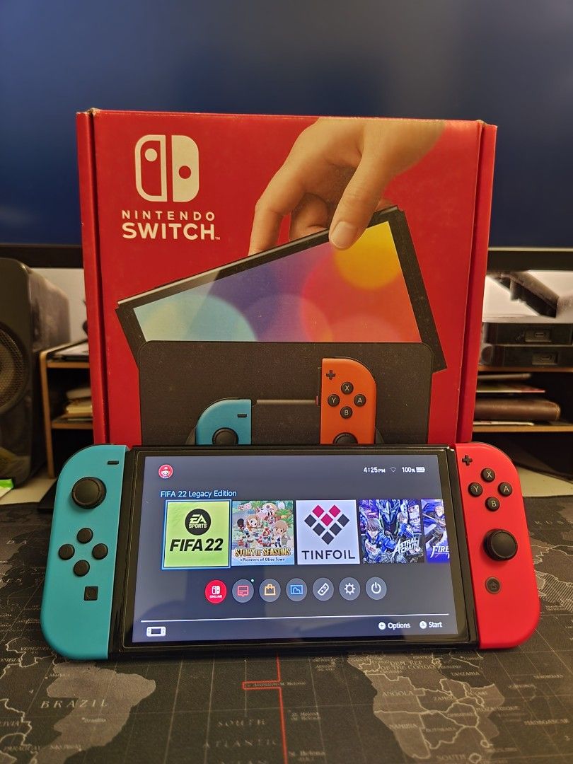Nintendo Switch OLED Jailbreak, Video Gaming, Video Game Consoles