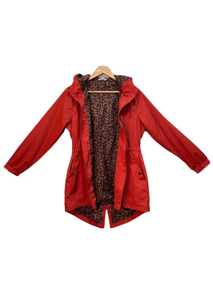 NWT Time and Tru Women s Lightweight Anorak Jacket Spiced Cider
