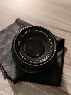 Olympus OM-System Zuiko MC Auto-S 50mm f1.8 Lens