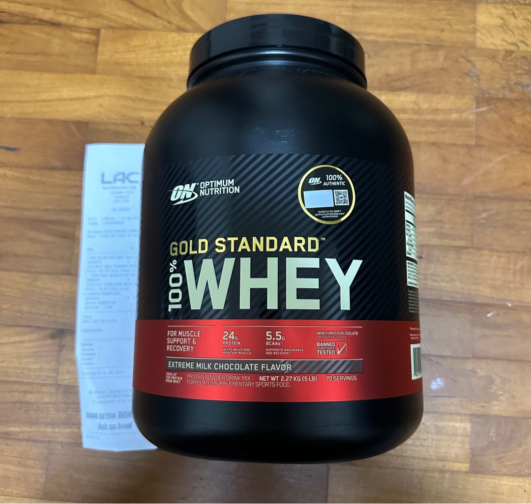 ON WHEY PROTEIN (Extreme Milk Chocolate Flavor), Health & Nutrition
