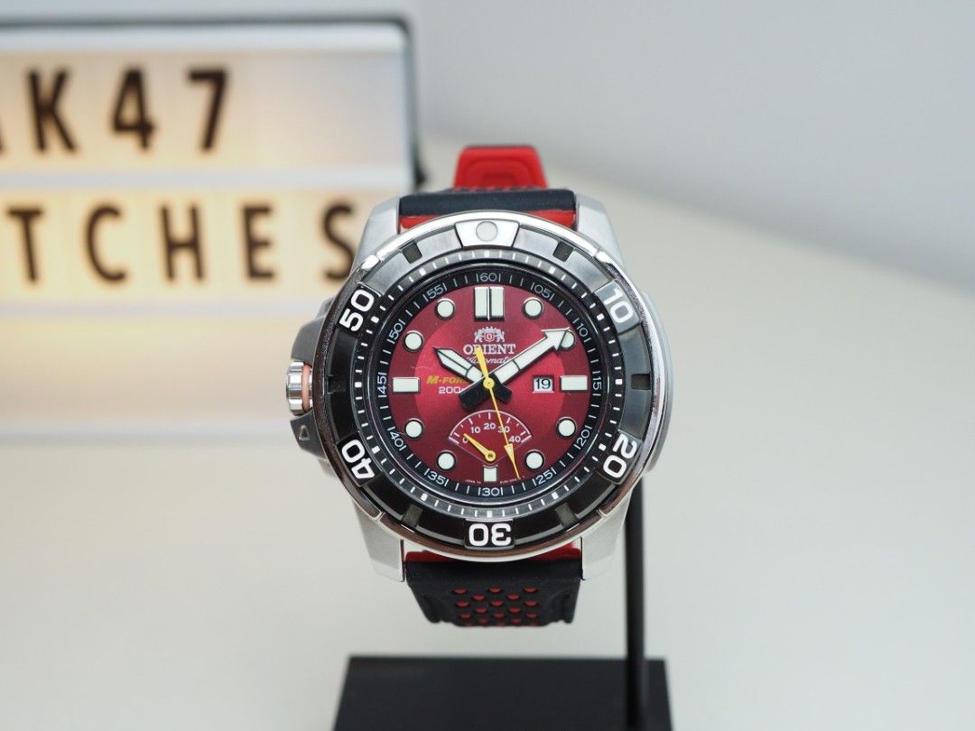 Orient m force 2025 red