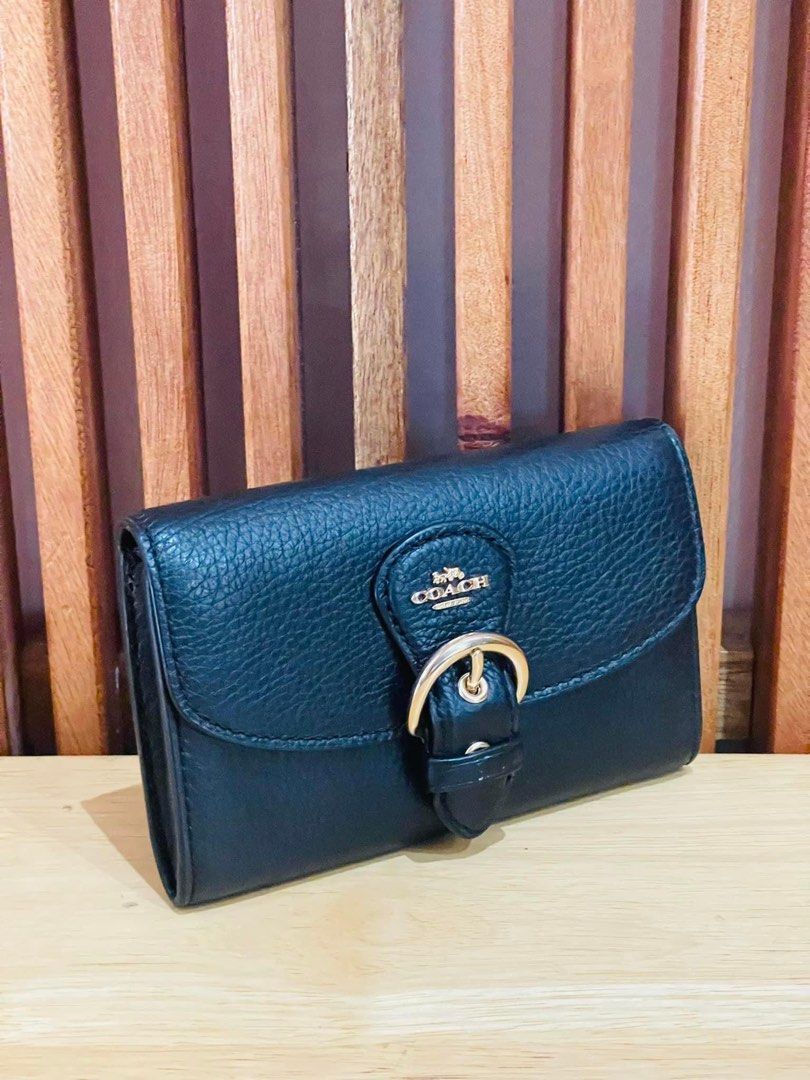 💯ORIGINAL COACH KLEO BLACK WALLET (Category: Luxury Bags & Wallets) located in Quezon City. Submitted by ashongsstore (Listing ID 1212885867, Image 1). Description: 🐎C0ACH NEW COLLECTION🐎 🇵🇭ONHAND🇵🇭 ‼️Please look at our pictures as that is exactly what you are purchasing‼️ 💯GUARANTEED ORIGINAL AND AUTHENTIC or TRIPLE YOUR MONEY BACK! Not REPLICA, OEM, TOP GRADE QUALITY, AUTHENTIC QUALITY or Any other Terms to DENOTE FAKE! 😎 . . . Disclai