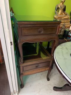 Pair of Rosewood side tables