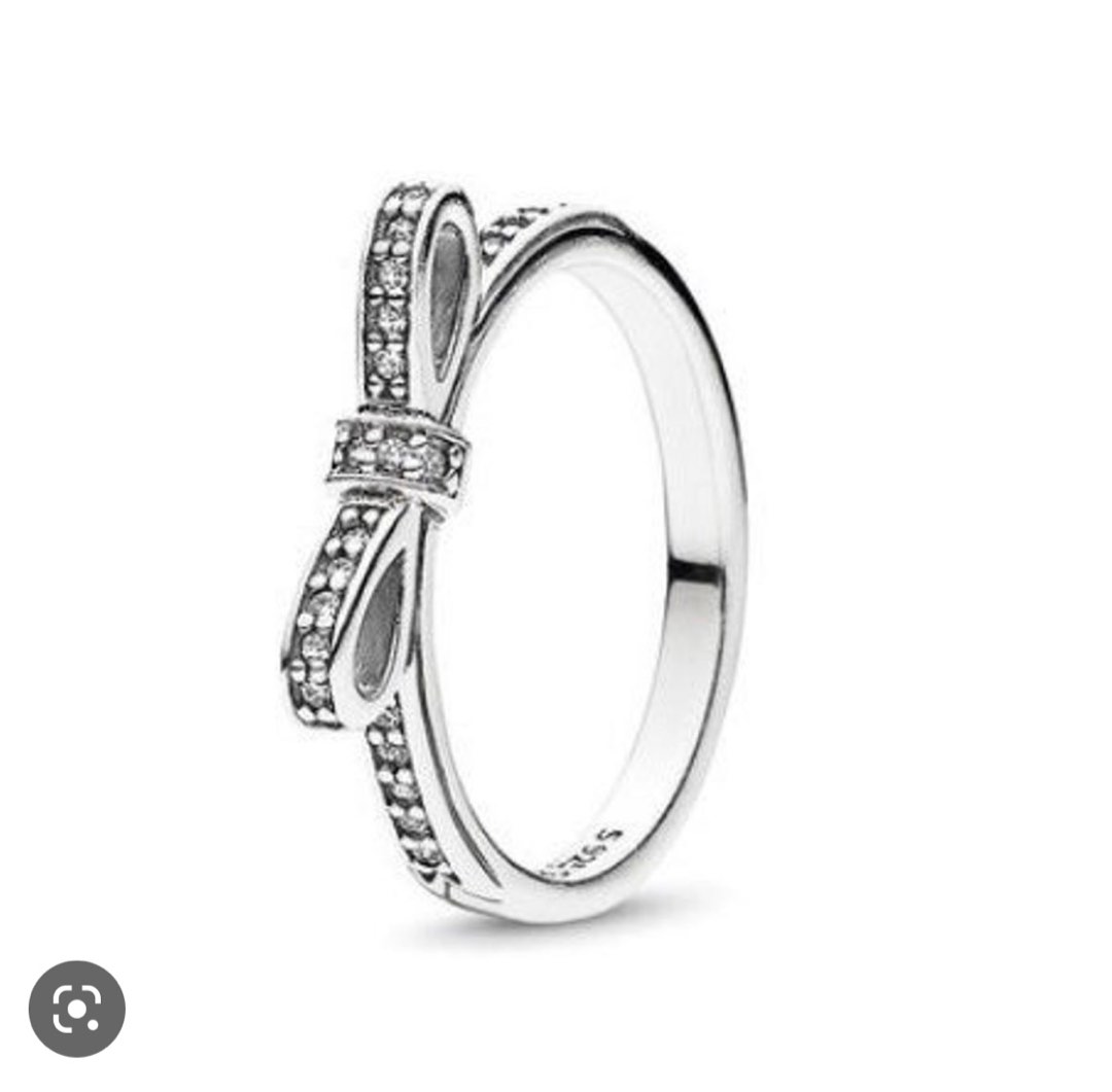Pandora Bow Ring, Women's Fashion, Jewelry & Organisers, Rings on Carousell