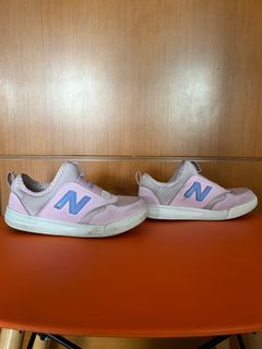 Pink New Balance shoes