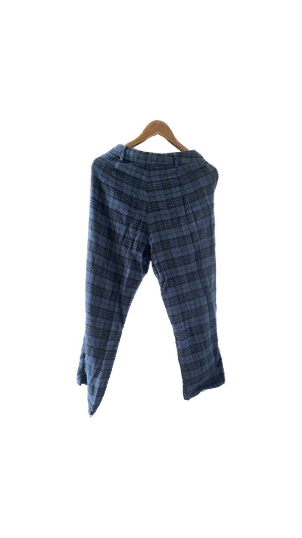 Plaid Blue Pants (Category: Other Bottoms) located in Makati City. Submitted by soobjny (Listing ID 1212974169, Image 2). Description: rfs: decluttering!.