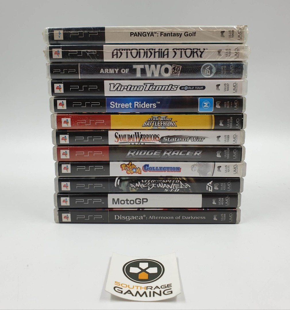 Playstation Portable (PSP) games for sale, Video Gaming, Video Games