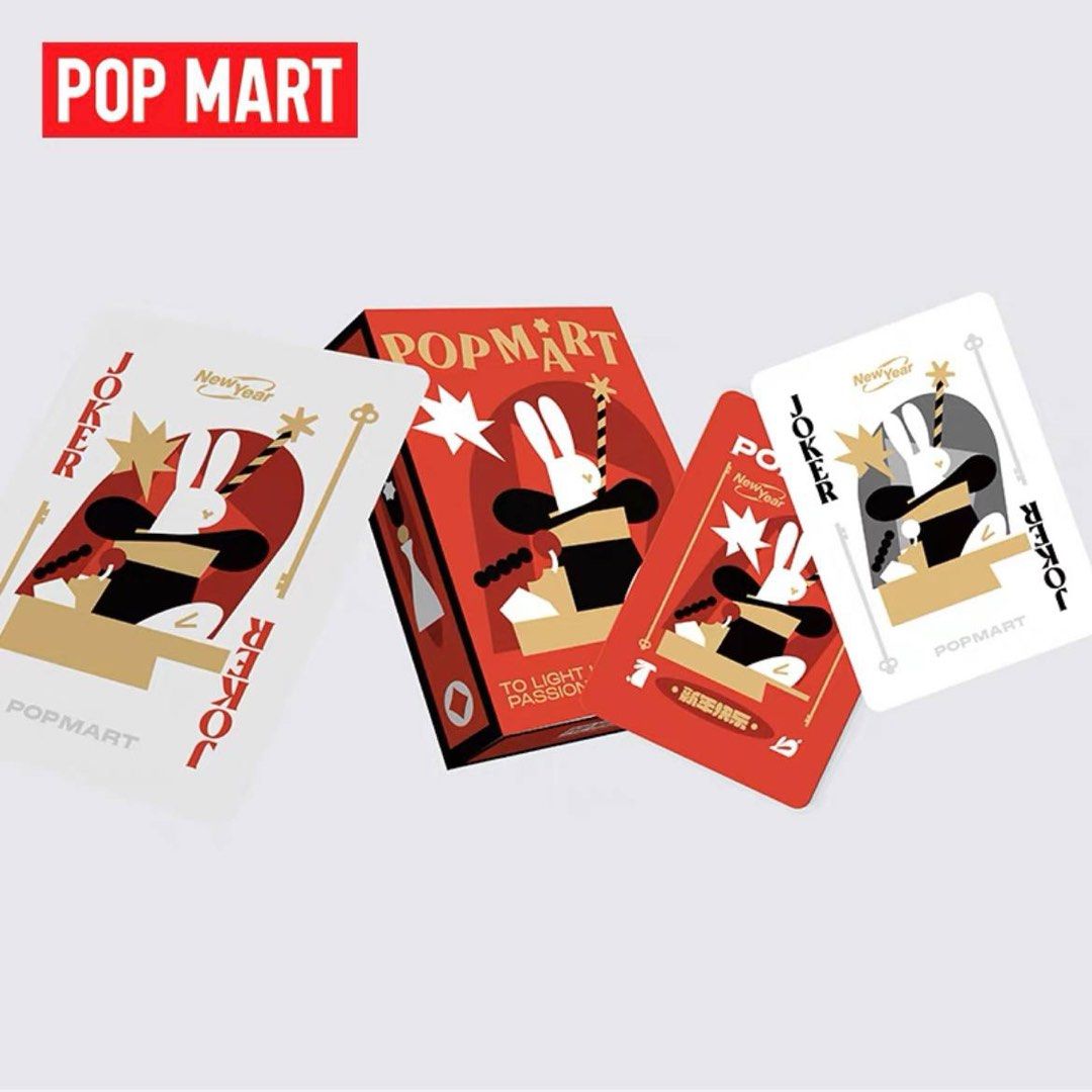 小物・アクセサリー Pop Mart Limited Edition Game Cards Pop Mart Playing Cards, Toys & Collectibles, Fan Merchandise