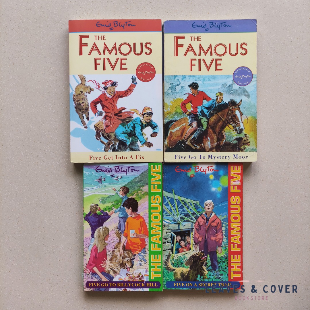 Preloved] The Famous Five Series by Enid Blyton, Hobbies ...