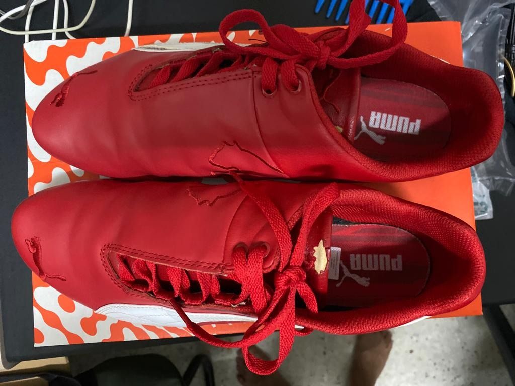 Puma shoes ferrari red hot sale