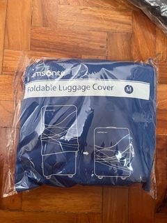 Samsonite Blue Foldable Luggage Cover