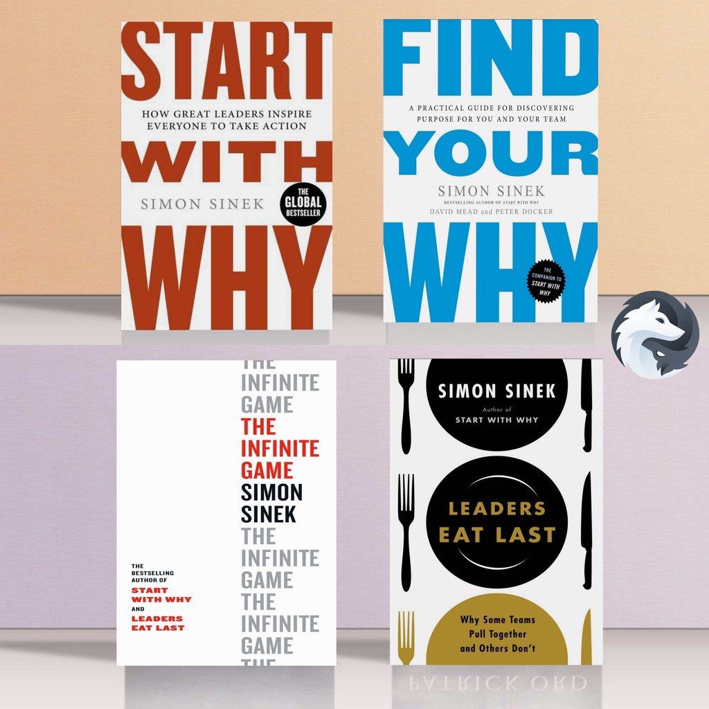 Simon Sinek Books Collection Soft Cover in English for Personal ...