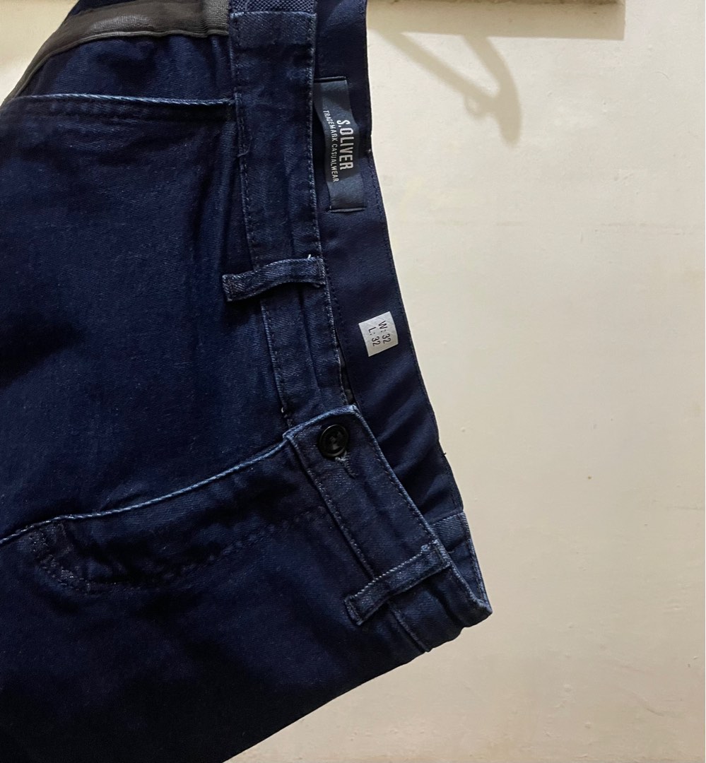 Sneck Slim fit Selvedge jeans, Men's Fashion, Bottoms, Jeans on Carousell