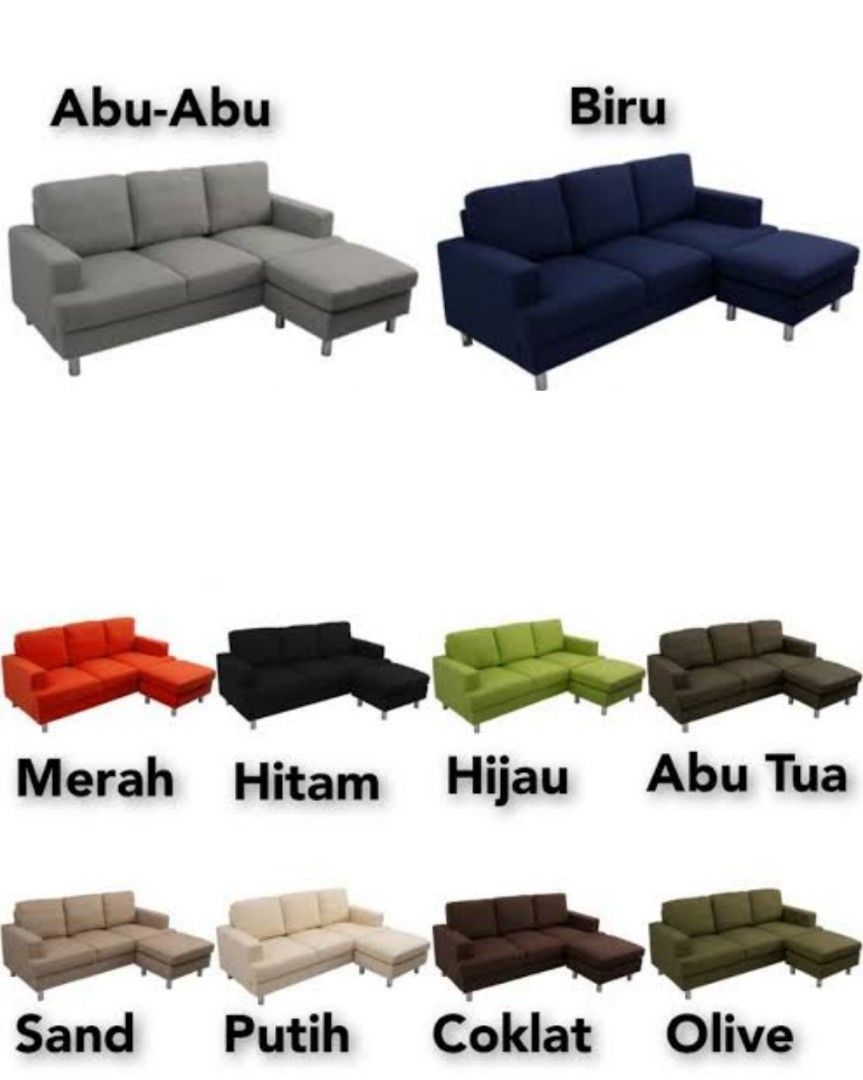 Ukuran store sofa l
