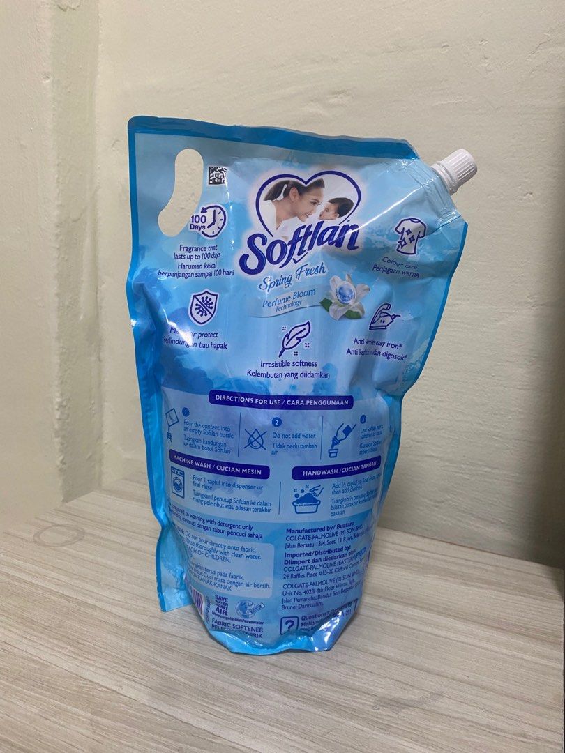 Softlan Laundry Softener 1.6L (Spring Fresh) , Furniture & Home Living