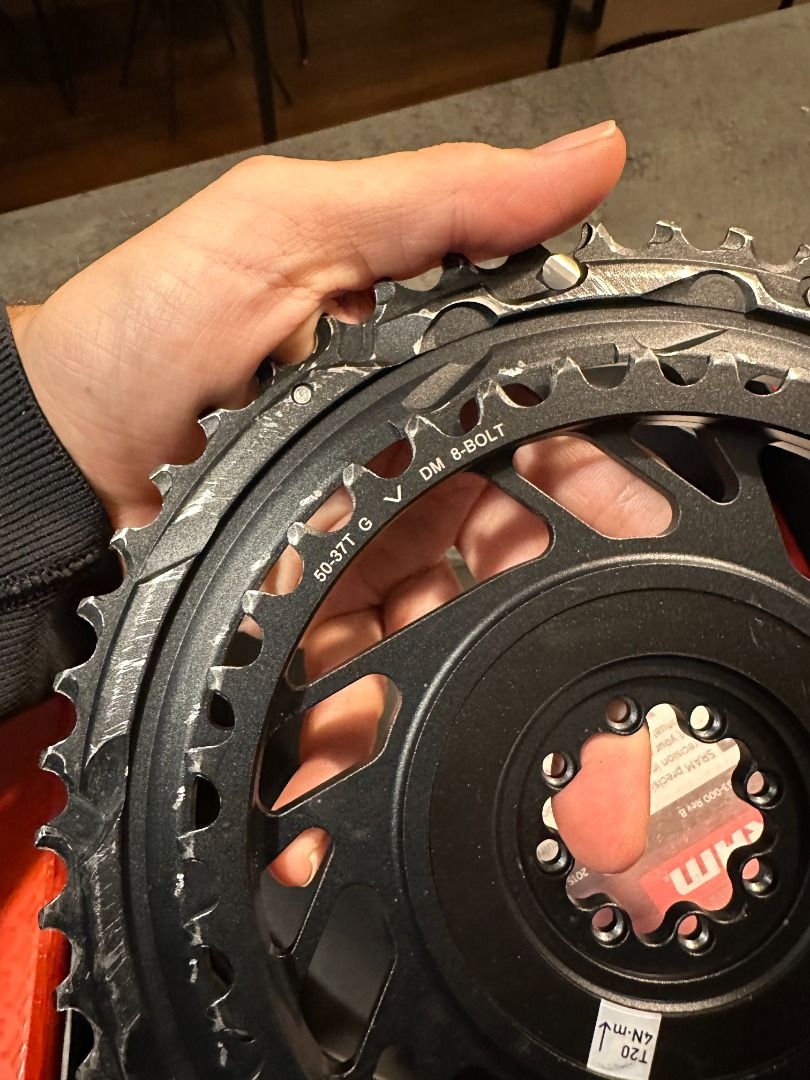 Sram RED AXS Chainring 50/37, Sports Equipment, Bicycles & Parts, Parts ...