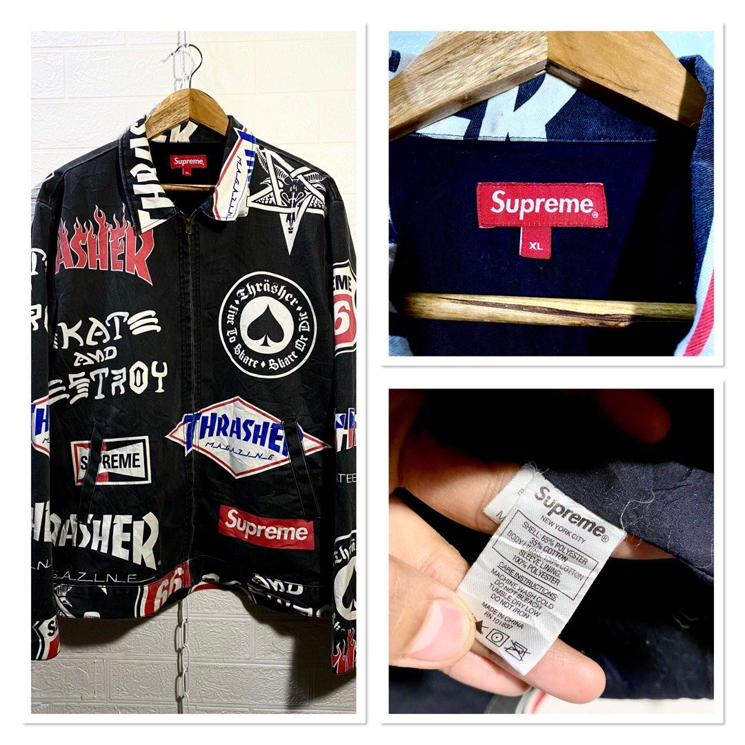 Supreme x thrasher discount jacket