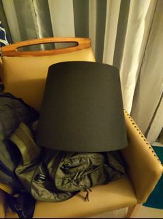 Table lamp shade/cover only - black