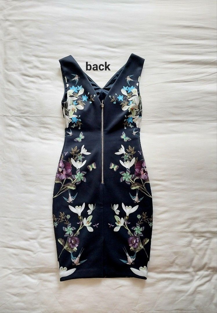 Ted baker blue hot sale floral dress