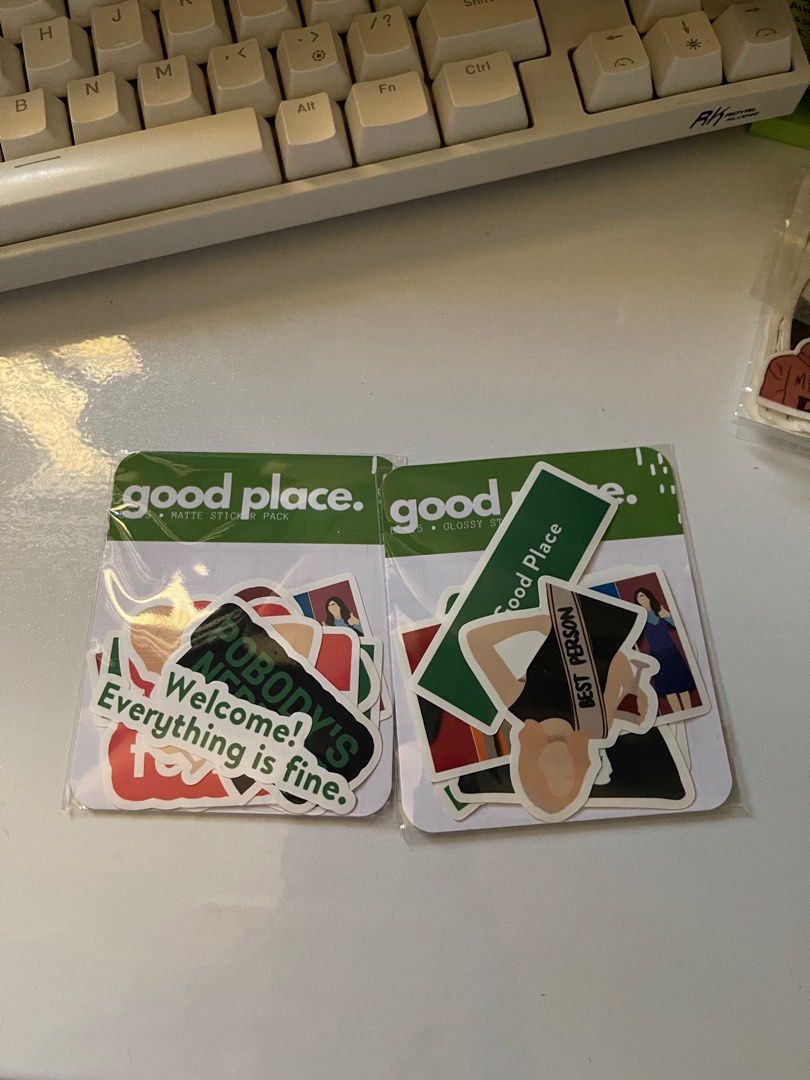 The Good Place sticker set, Hobbies & Toys, Stationary & Craft, Other