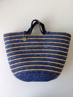 T.S.L woven beach tote handbag