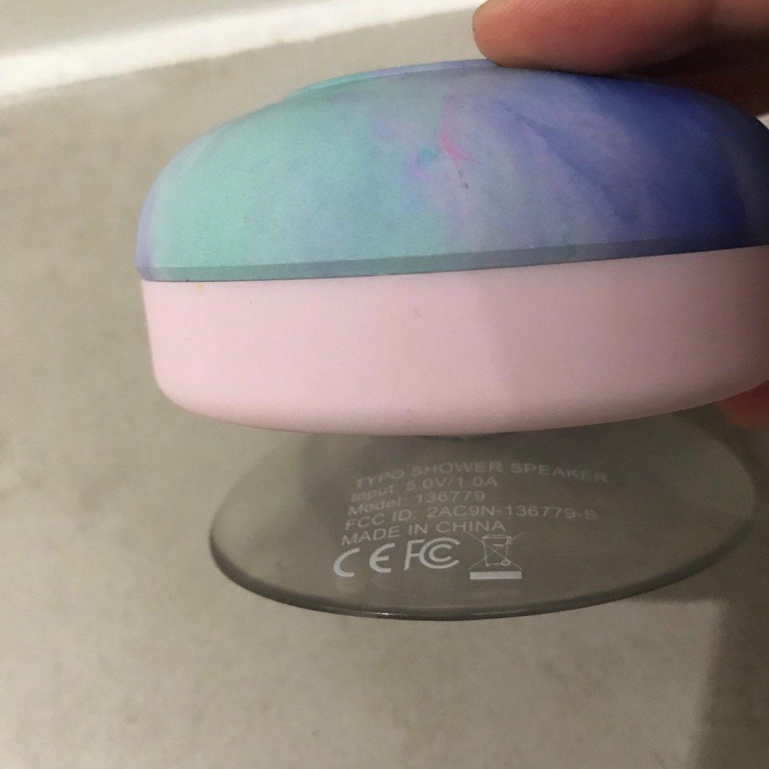 Typo Shower Speaker, Hobbies & Toys, Music & Media, Music Accessories